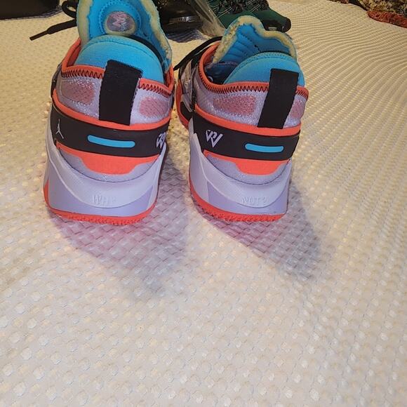 AIR JORDAN EUC MENS SIZE 12 WHY NOT Zer0.5 CHILDHOOD SPORT SNEAKERS - Picture 6 of 12